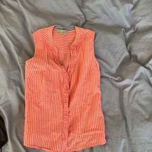 Cute stripe boden top size 2